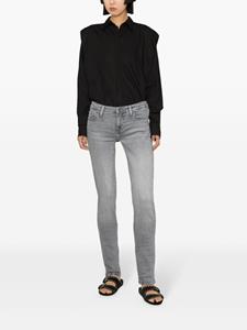7 For All Mankind Pyper Slim Illusion low-rise skinny jeans - Grijs