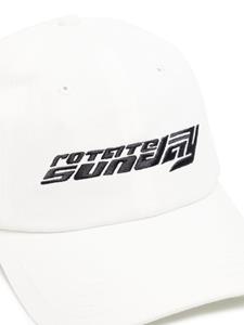ROTATE Honkbalpet met geborduurd logo - Wit