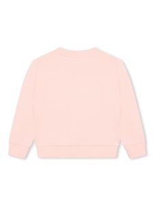 Kenzo Kids Katoenen sweater met logoprint - Roze