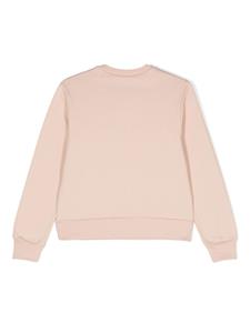 Nº21 Kids Katoenen sweater met logoprint - Roze