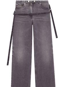 Courrèges Skinny mid waist jeans - Grijs