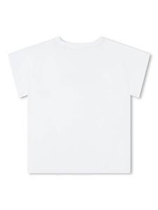 Dkny Kids logo-print jersey T-shirt - Wit