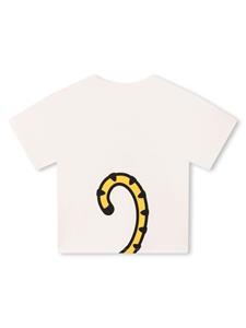 Kenzo Kids Katoenen T-shirt - Beige