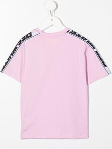 Off-White Kids T-shirt met logo - Roze