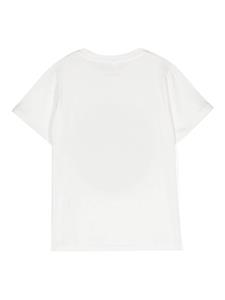 Stella McCartney Kids T-shirt met logo - Wit