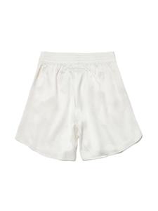 MM6 Maison Margiela Kids Shorts met elastische taille - Wit