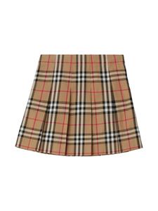 Burberry Kids Vintage Check cotton skirt - Beige
