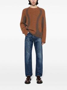 Visvim mid-rise straight-leg jeans - Blauw