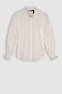 NoBell Meisjes blouse - Tipi - Sneeuw wit