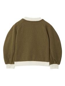 Burberry Kids Vintage check katoenen sweater - Groen