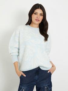 Guess Sweater Met Bloemenjacquard