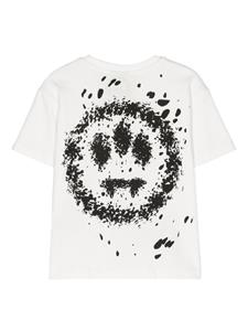 BARROW T-shirt met logoprint - Wit
