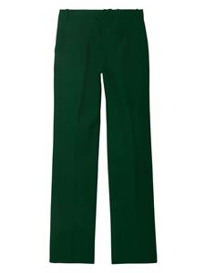 Burberry Wollen pantalon - Groen