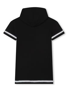 Marc Jacobs Kids logo-print cotton dress - Zwart