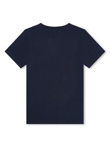 Kenzo Kids T-shirt met geborduurd logo - Blauw