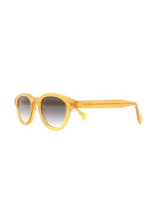 Epos Bronte zonnebril met vierkant montuur - Geel