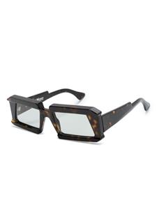 Kuboraum Mask X20 zonnebril met rechthoekig montuur - Bruin