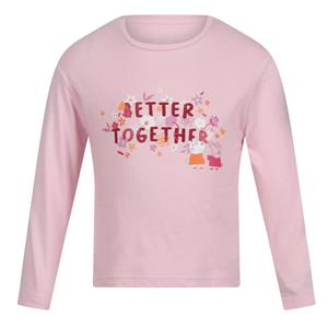 Regatta Kinderen/kinderen beter samen peppa pig t-shirt met lange mouwen