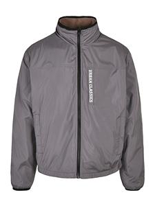 URBAN CLASSICS Outdoorjacke "Herren Reversible Polar Fleece Jacket", (1 St.), ohne Kapuze