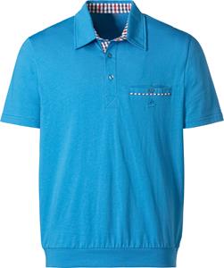 Marco donati Heren Shirt met korte mouwen azuurblauw Größe