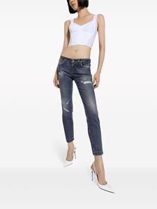 Dolce & Gabbana Low waist skinny jeans - Blauw