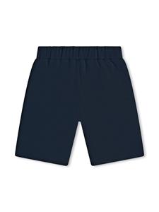 Kenzo Kids Katoenen shorts met logoprint - Blauw