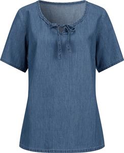 Your Look... for less! Dames Comfortabele blouse blue-bleached Größe