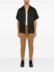 Dsquared2 mid-rise tapered chino trousers - Bruin