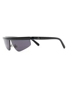 Moncler Eyewear Orizion zonnebril met rechthoekig montuur - Zwart