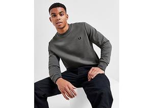 Fred Perry Twin Tipped Crew Sweater Heren - Green- Heren