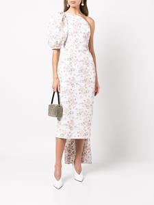 Markarian Midi-jurk met bloemenprint - Wit