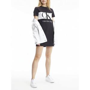 Calvin Klein Shirtjurk BLOCKING T-SHIRT DRESS