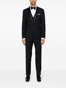 Tagliatore virgin-wool tuxedo suit - Blauw
