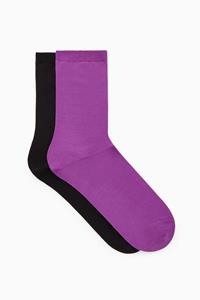 COS 2Er-Pack Socken Aus Merzerisierter Baumwolle
