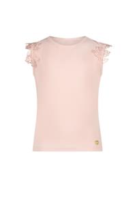 Le Chic Meisjes t-shirt bloemen - Nooshy - Baroque roze