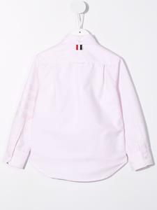 Thom Browne Kids Shirt met logoprint - Roze
