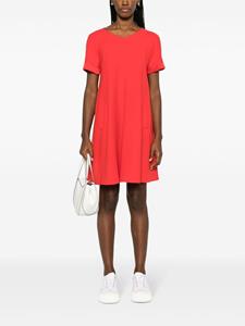 Emporio Armani Mini-jurk met ingezet detail - Rood