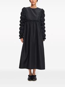 Sleeper Midi-jurk met vlakken - Zwart