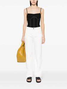 Chloé Low waist flared jeans - 101 WHITE
