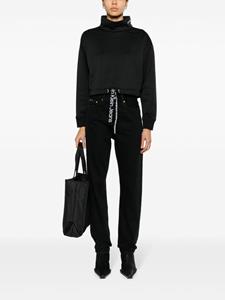 Calvin Klein Jeans Authentic high-rise slim-leg jeans - Zwart
