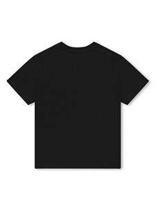 Dkny Kids logo-print cotton T-shirt - Zwart