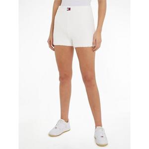 Tommy Jeans Shorts TJW BADGE KNIT SHORTS mit Tommy-Jeans Flagge