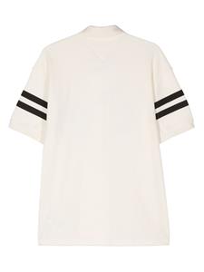 Tommy Hilfiger Monotype Stripe cotton polo shirt - Beige