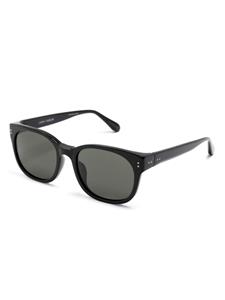 Linda Farrow Cedric square-frame sunglasses - Zwart