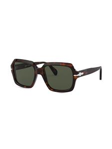 Persol Zonnebril met groot montuur - Bruin