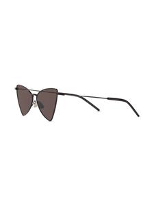 Saint Laurent Eyewear Jerry zonnebril met kattenoog montuur - Zwart
