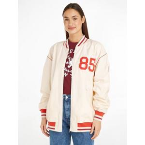 Tommy Hilfiger Outdoorjacke OVERSIZED BASEBALL JACKET mit Logopatch