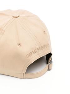 Norse Projects Pet met logopatch - Beige
