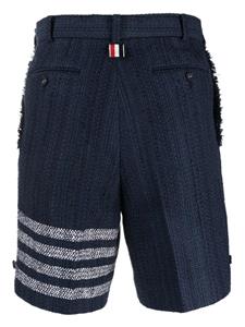 Thom Browne Tweed shorts - Blauw