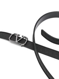 Valentino Toile Iconographe belt - Zwart